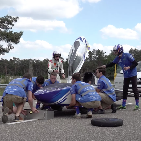 The Agoria Solar Team in action